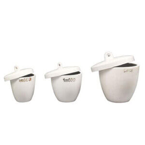 Creusets En Porcelaine Pour Fonderie Et Fusion – 30 Ml, Résistance Jusqu’à 1000°C (lot De 2 Pièces)