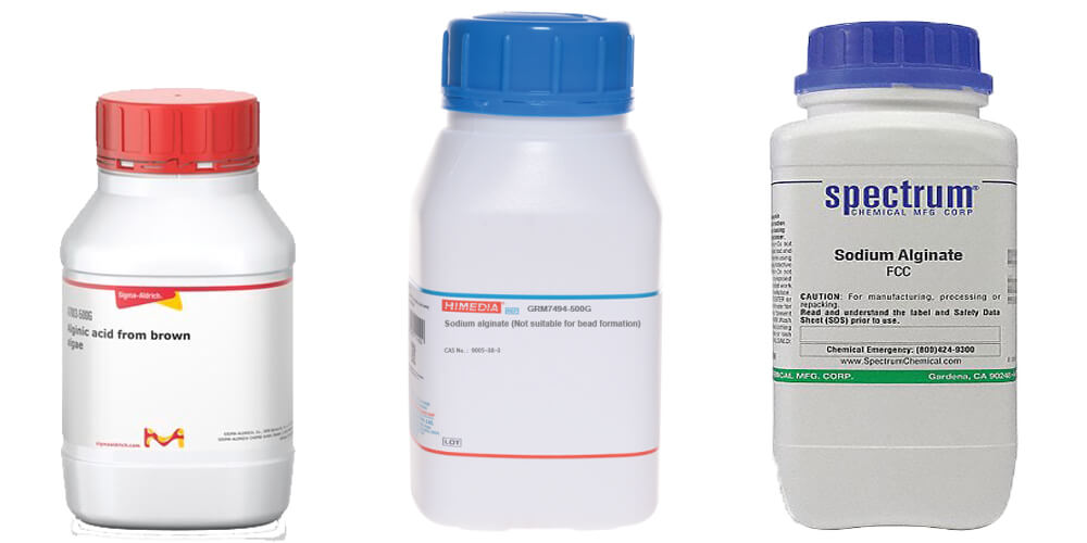 alginate de sodium tunisie
