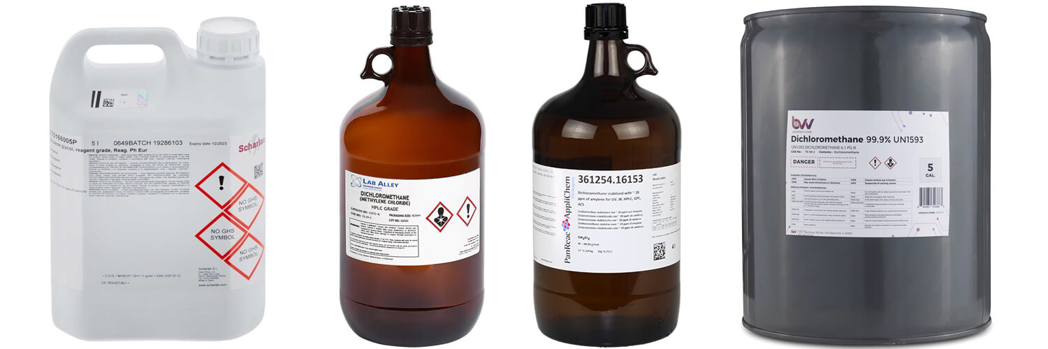 chlorure de méthylène tunisie dichloromethane