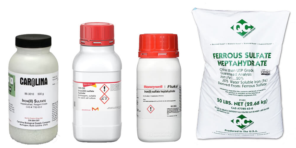 sulfate de fer tunisie