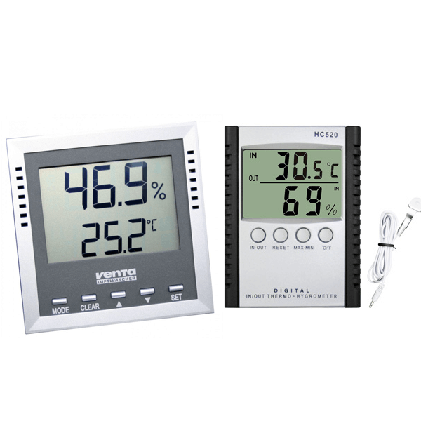 Thermomètre / hygromètre digital - Thermo-hygromètres - Equipement