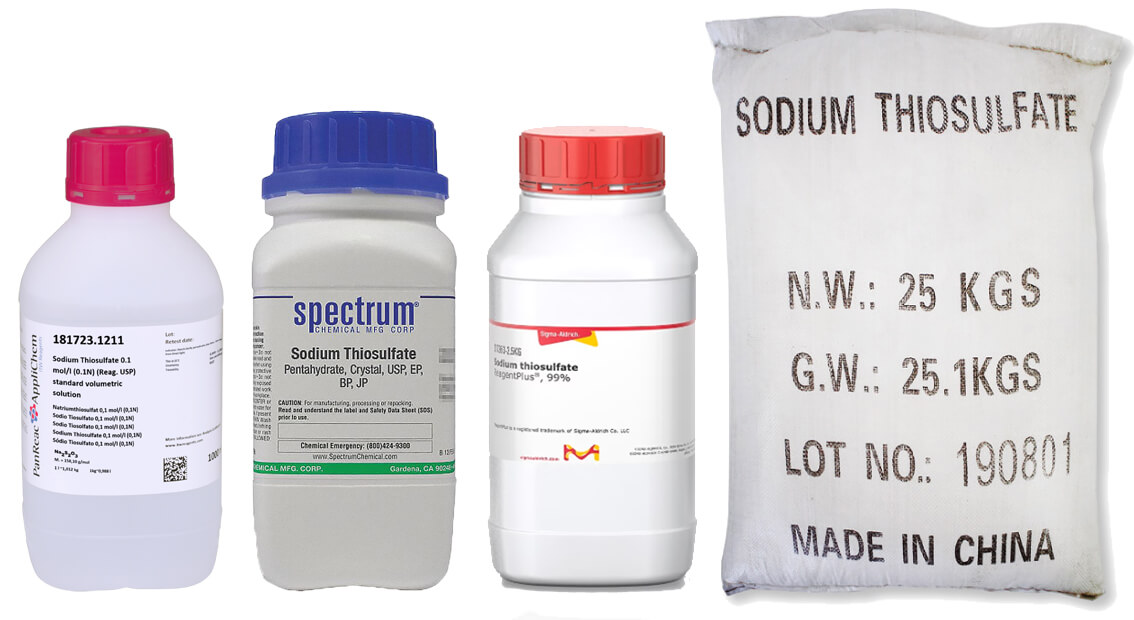 thiosulfate de sodium tunisie